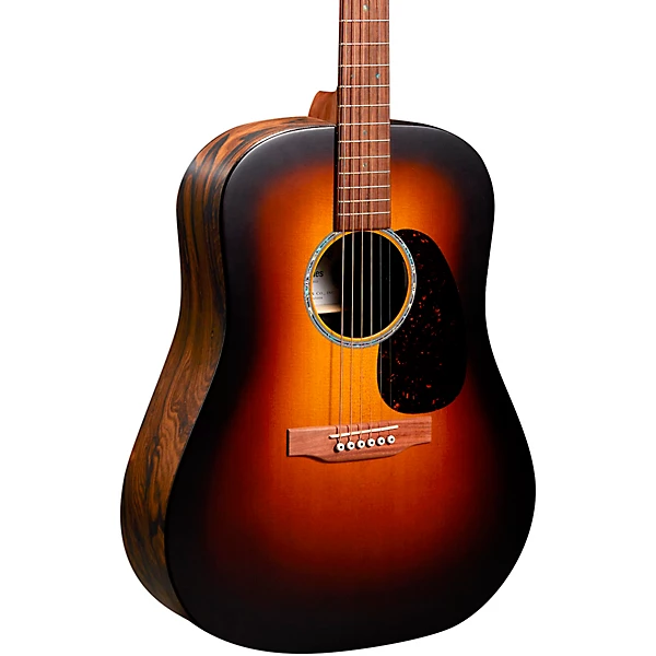 DX2E X Series Ziricote Dreadnought Acoustic Electric Guitar Burst