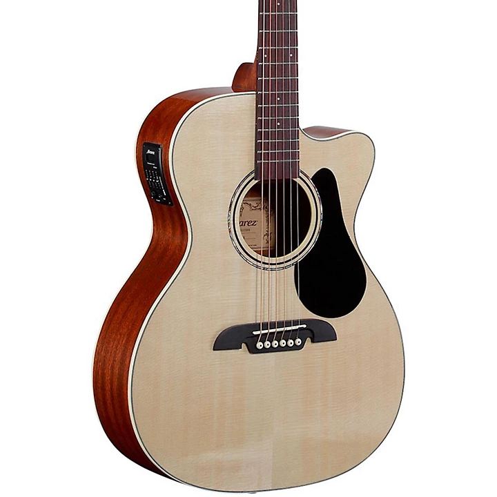Alvarez RF26CE OM/Folk Acoustic Electric Guitar Natural