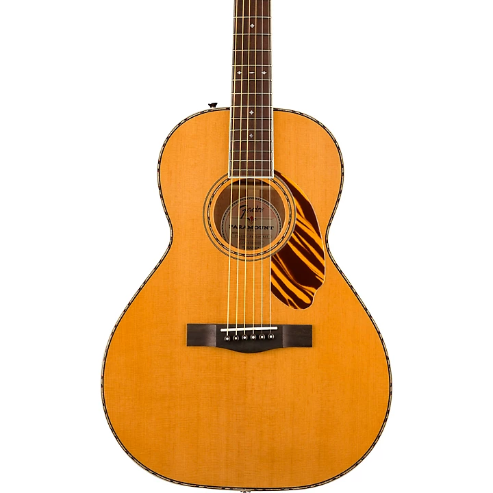 Fender Paramount PS 220E Parlor Acoustic Electric Guitar Natural