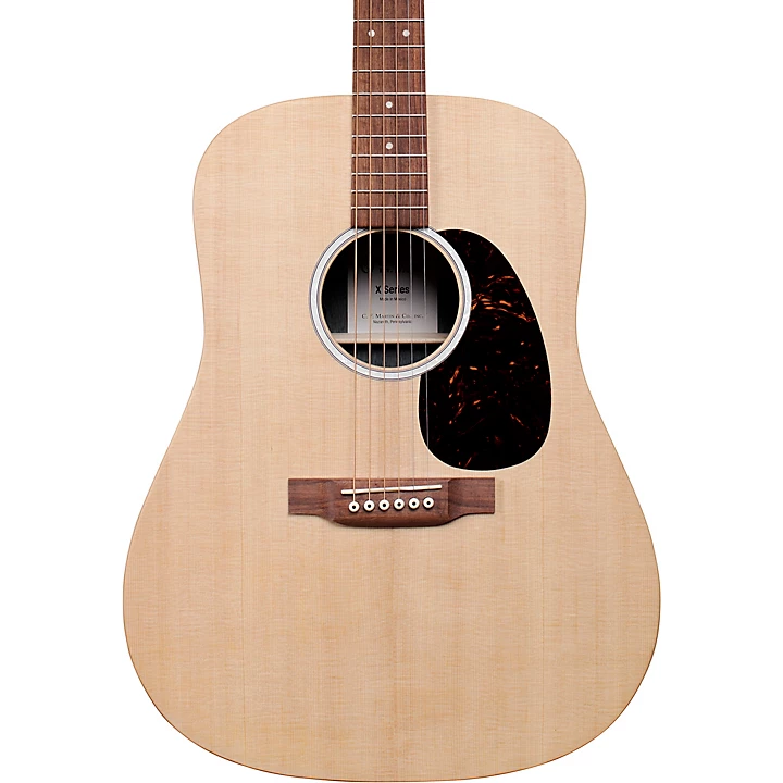 Martin D X2E Spruce Mahogany Dreadnought Acoustic Electric Guitar