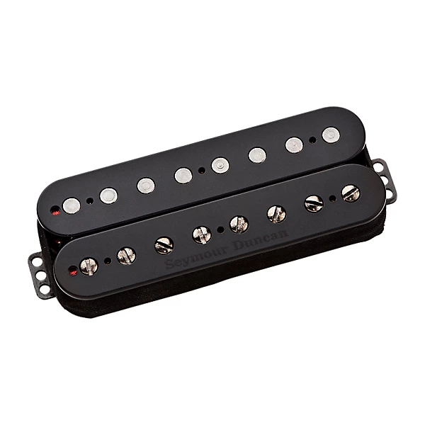 Pegasus 8 String Passive Guitar Pickup Black Bridge
