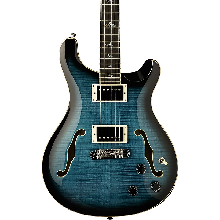 PRS SE Hollowbody II Piezo Electric Guitar Level 2 Peacock Blue