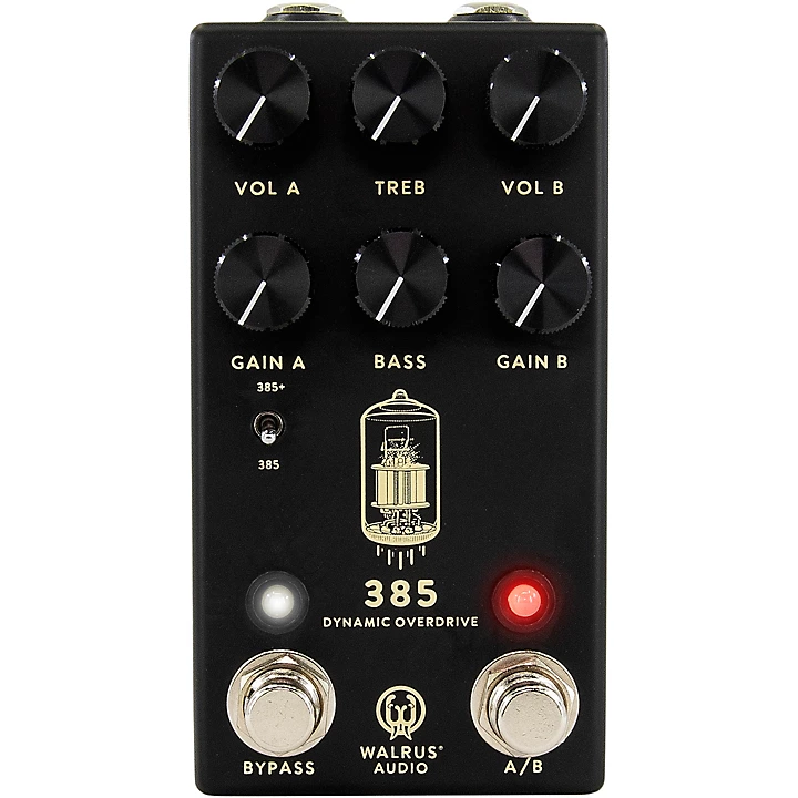 Walrus Audio 385 MKII Overdrive Effects Pedal Black