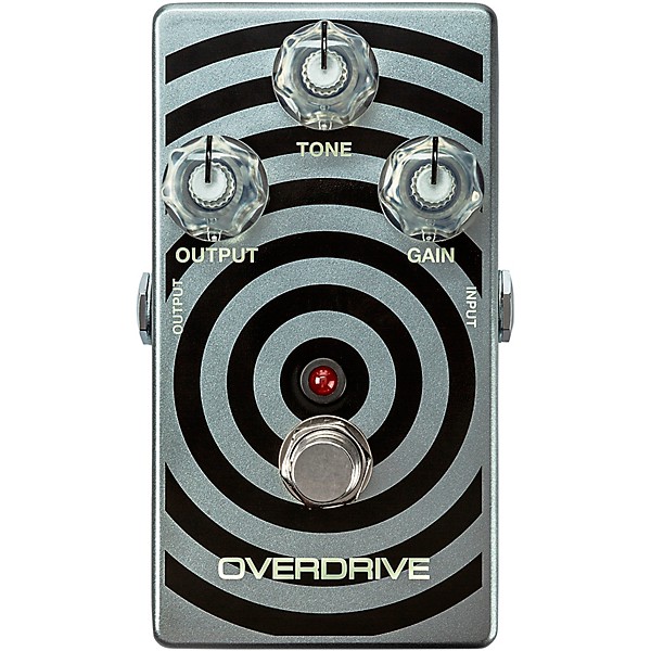 Wylde Audio Overdrive Effects Pedal Silver Gray