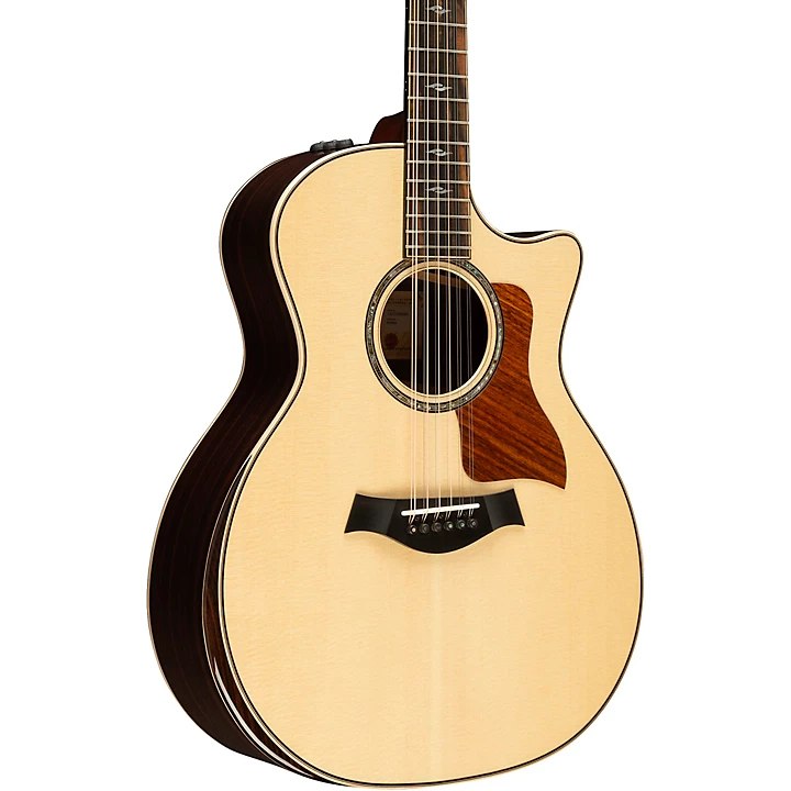 Taylor 854ce 12 String Grand Auditorium Acoustic Electric Guitar Natural