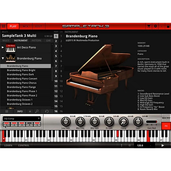 Brandenburg Piano