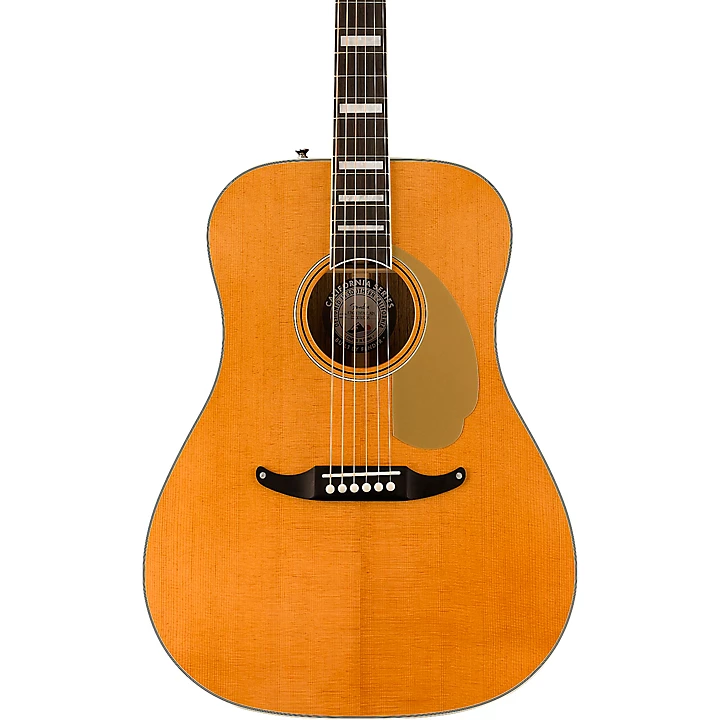 Fender California King Vintage Acoustic Electric Guitar Aged Natural