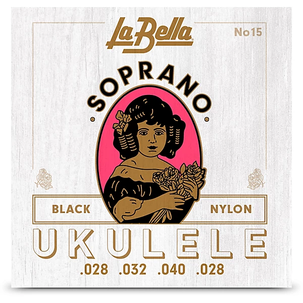 Soprano Black Nylon Ukulele Strings