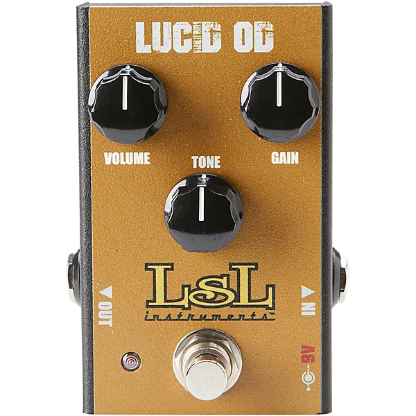 LUCID OD Effects Pedal Gold