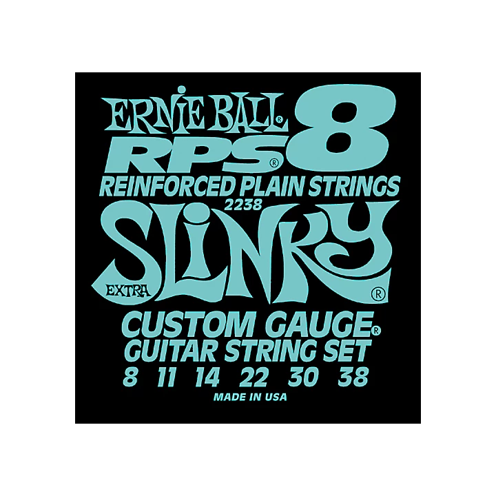 2238 Extra Slinky RPS 8 Electric Guitar Strings