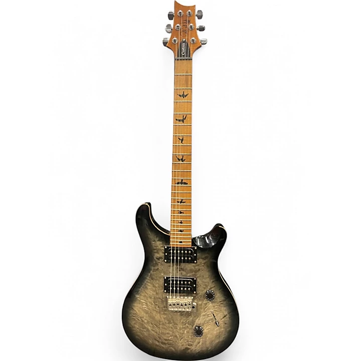 Used PRS SE Custom 24 Charcoal Solid Body Electric Guitar