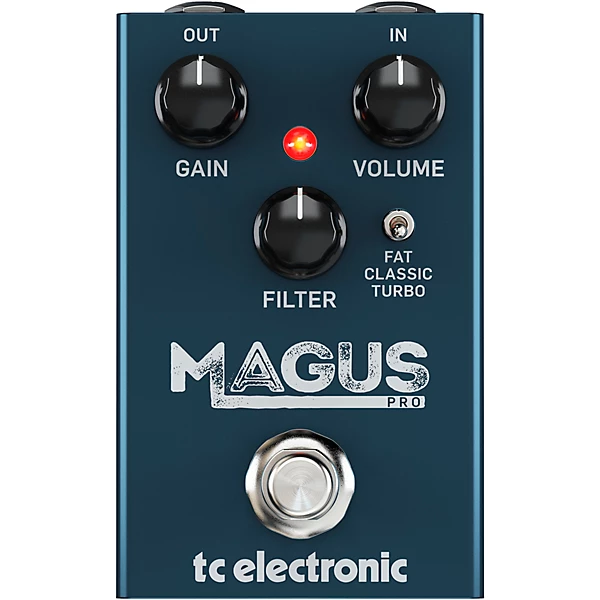 Magus Pro High Gain Distortion Effects Pedal Black