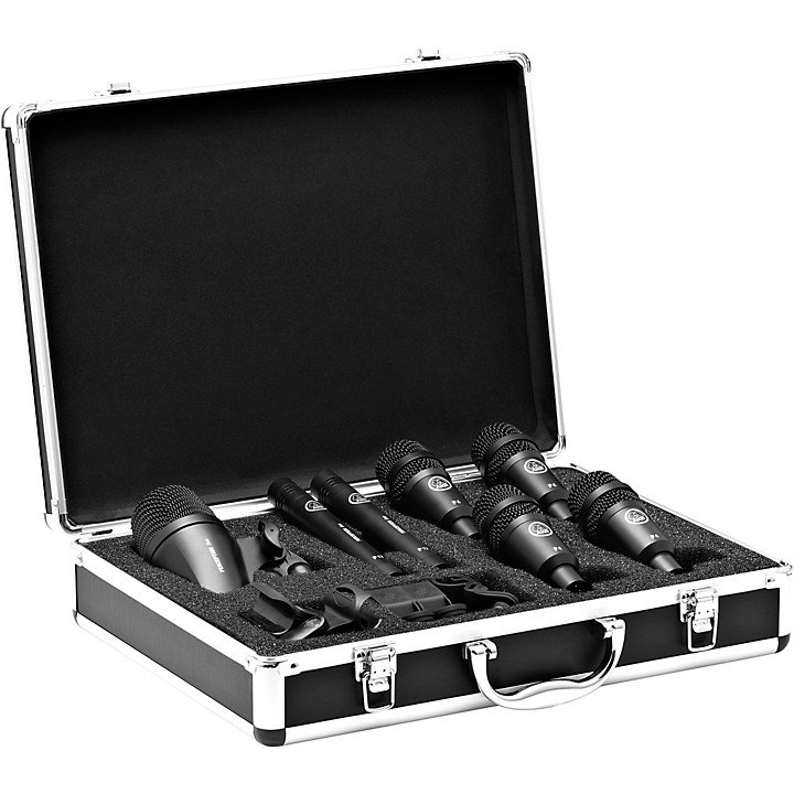 Drumset Session 1 7 piece Microphone Set Black