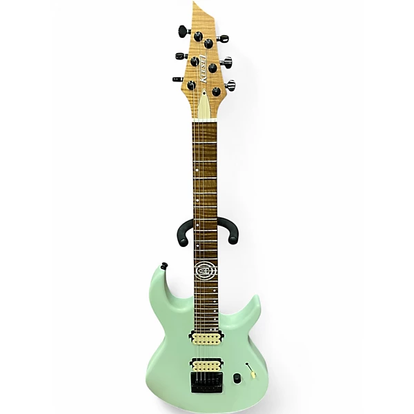 Kiesel Used Kiesel AJ2 Andy James Surf Green Solid Body Electric Guitar.gc