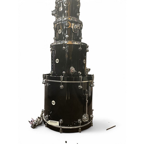 DW Used 2018 DW 4 Piece Design Series Black Drum Kit.gc