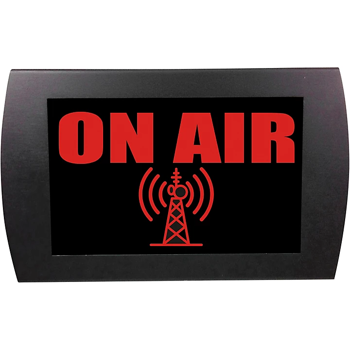 On Air LED Lighted Sign Red