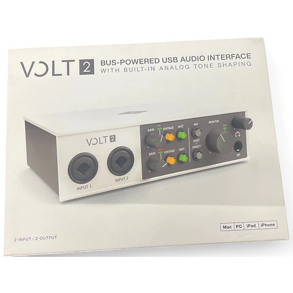 Universal Audio Used Universal Audio VOLT 2 Audio Interface