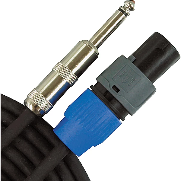 Speakon to 1 4 Speaker Cable