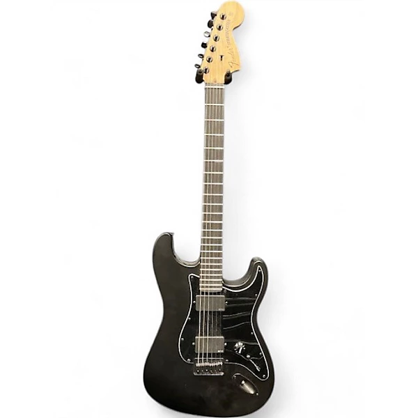 Used Fender Jim Root Signature Stratocaster Black Solid Body Electric Guitar