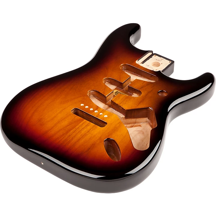 Stratocaster SSS Alder Body Vintage Bridge Mount 3 Color Sunburst
