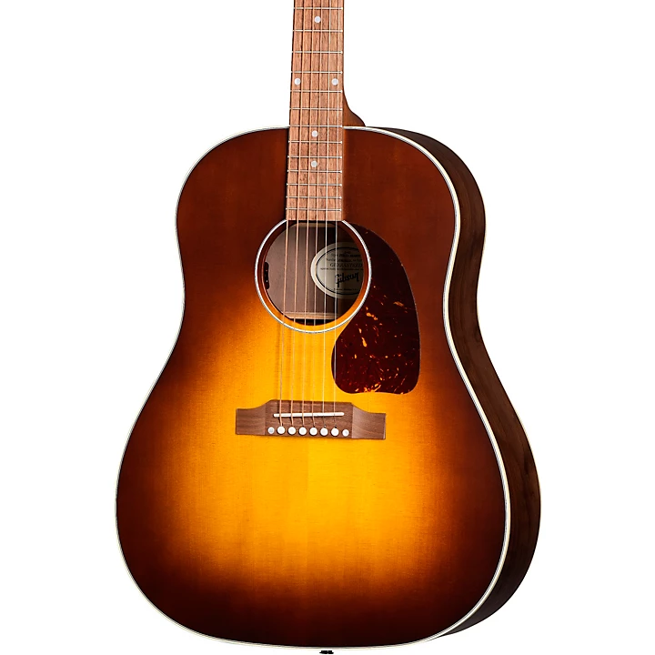 Gibson J 45 Studio Walnut Acoustic Electric Guitar Walnut Burst