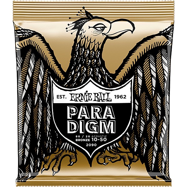Paradigm 80 20 Acoustic Guitar Strings Extra Light