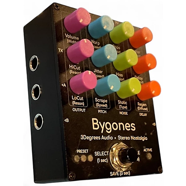 Used 3degrees Audio Bygones Stereo Nostalgia Effect Pedal