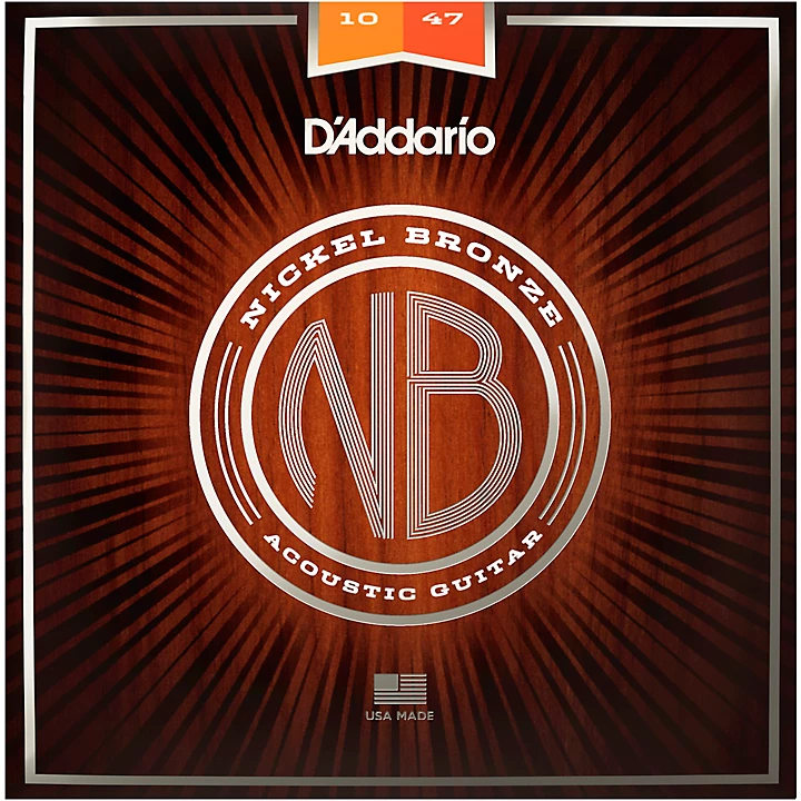 NB1047 Nickel Bronze Extra Light Acoustic Guitar Strings