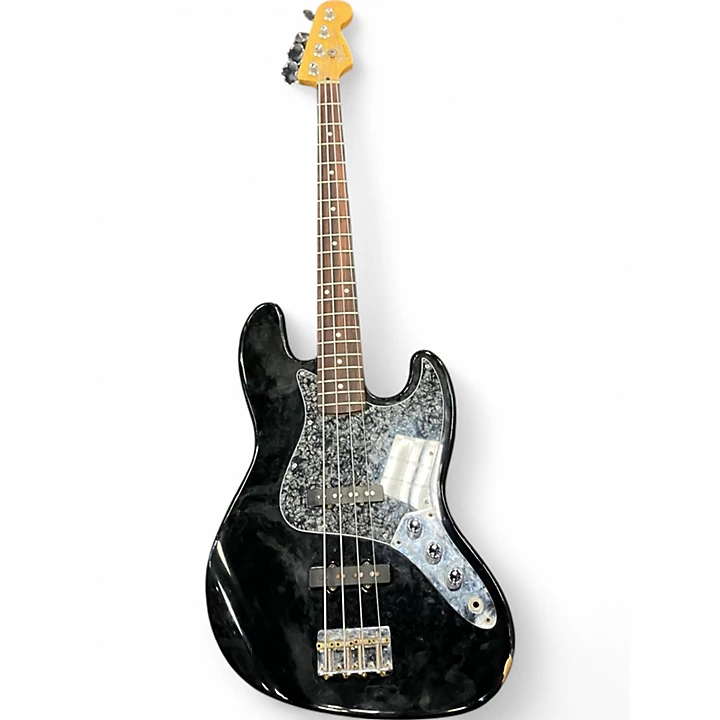 Used Fender JAZZ BASS Black Electric Bass Guitar