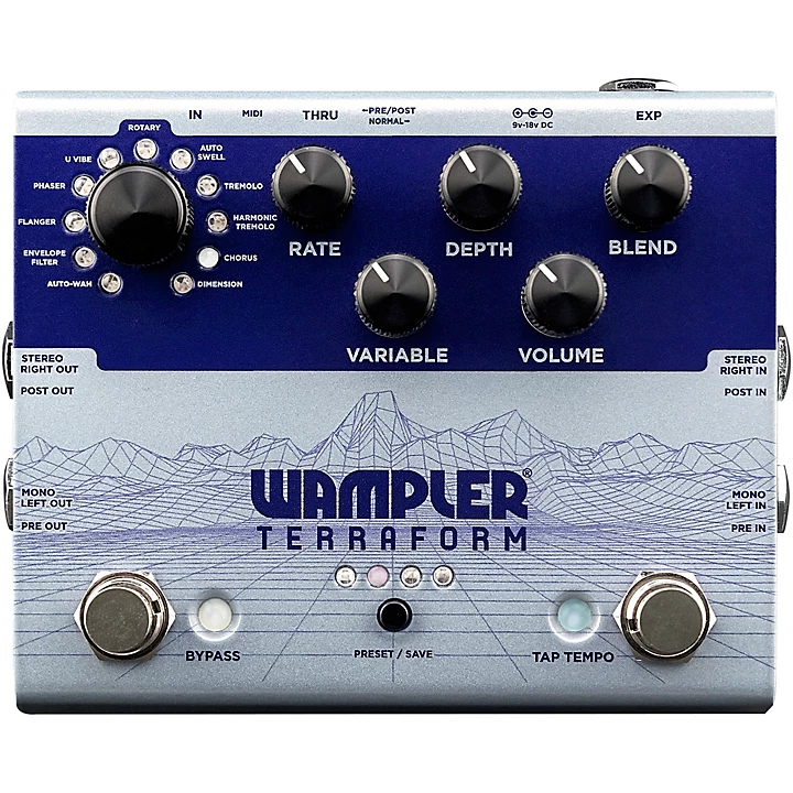 Terraform Modulation Multi Effects Pedal