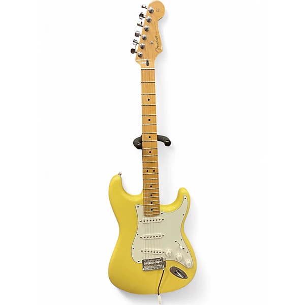Used Fender Player Stratocaster Cream Solid Body Electric Guitar