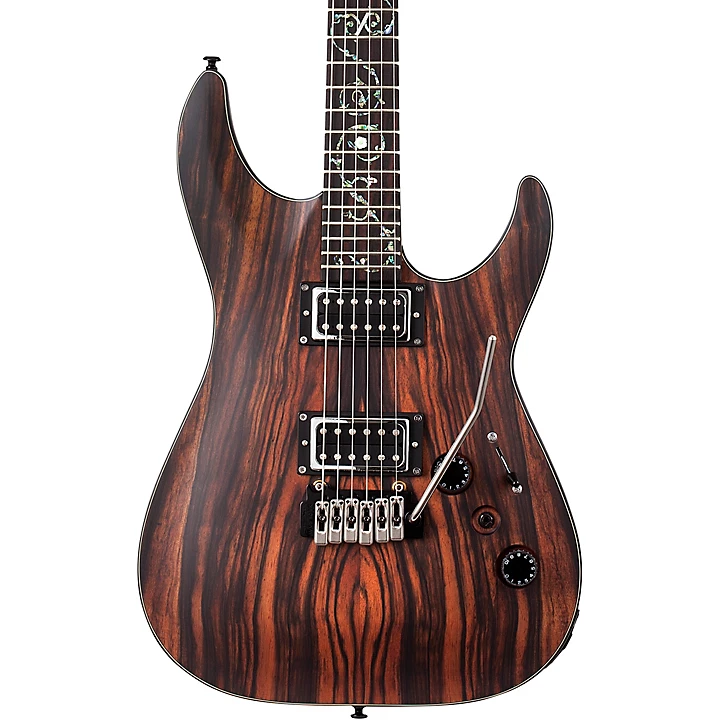 C 1 Exotic Tremelo Ebony Fingerboard Electric Guitar Natural