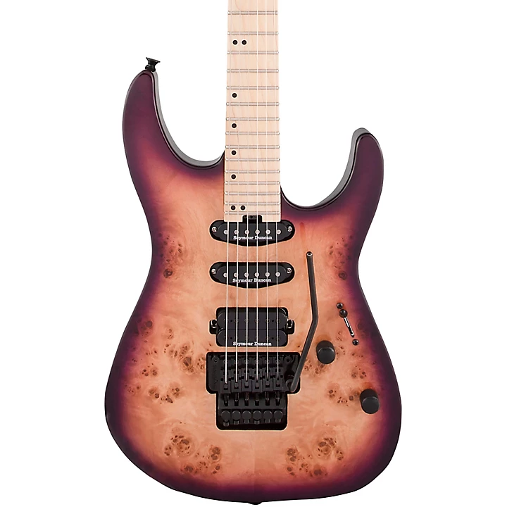 Charvel Pro Mod DK24 HSS FR M Poplar Electric Guitar Purple Sunset