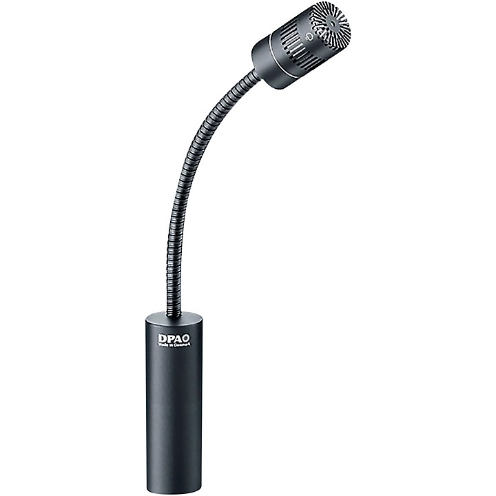 4018 Supercardioid Mic Black XLR 20 cm 8 in Boom Full Gooseneck