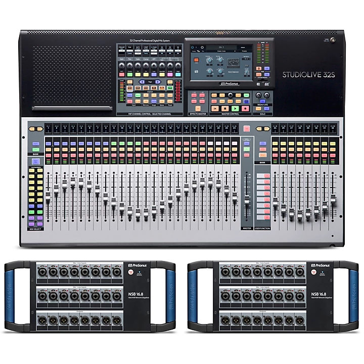 StudioLive 32S 32 Channel Mixer Package With 2 NSB