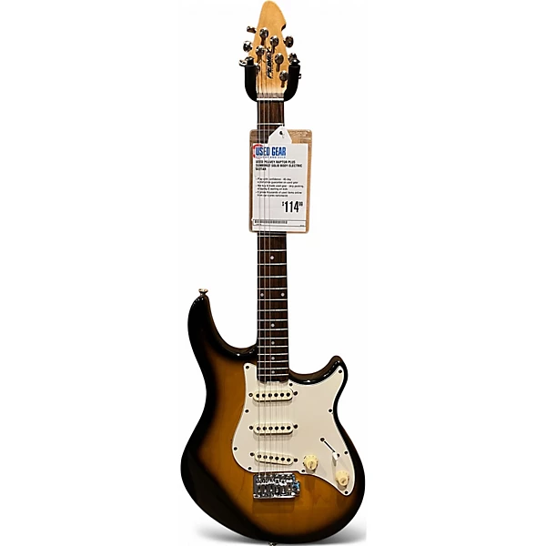 Used Peavey raptor plus sunburst Solid Body Electric Guitar