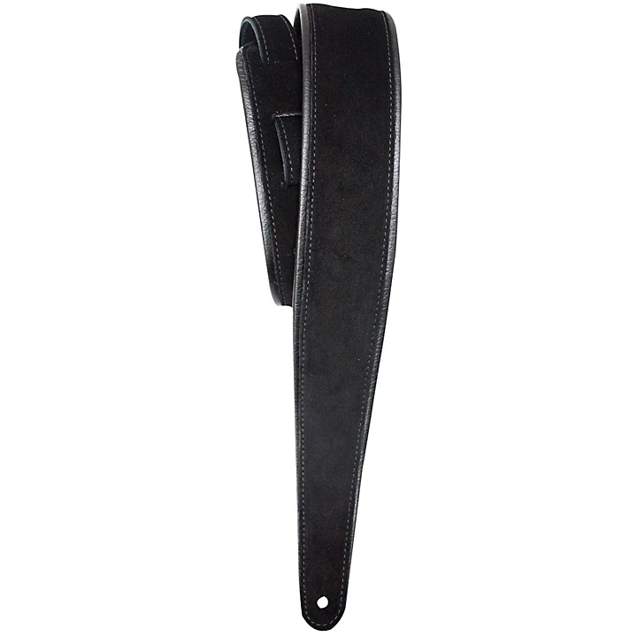 PM 8 Premier Suede Guitar Strap Black