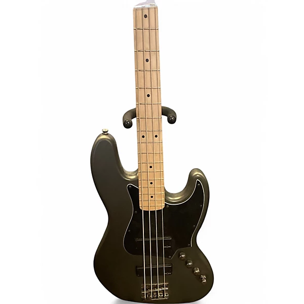 Used Squier Contemporary Jazz Bass Charcoal Electric Bass Guitar