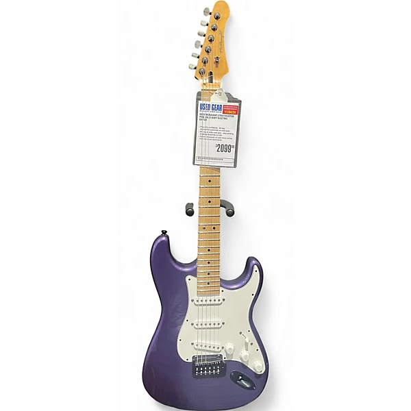 Ibanez Used McNaught Stratocaster Pink Solid Body Electric Guitar.gc