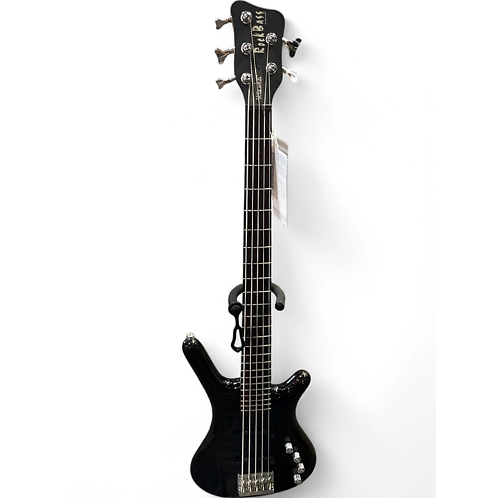 Used RockBass by Warwick CORVETTE 5 BASIC Black Electric Bass Guitar
