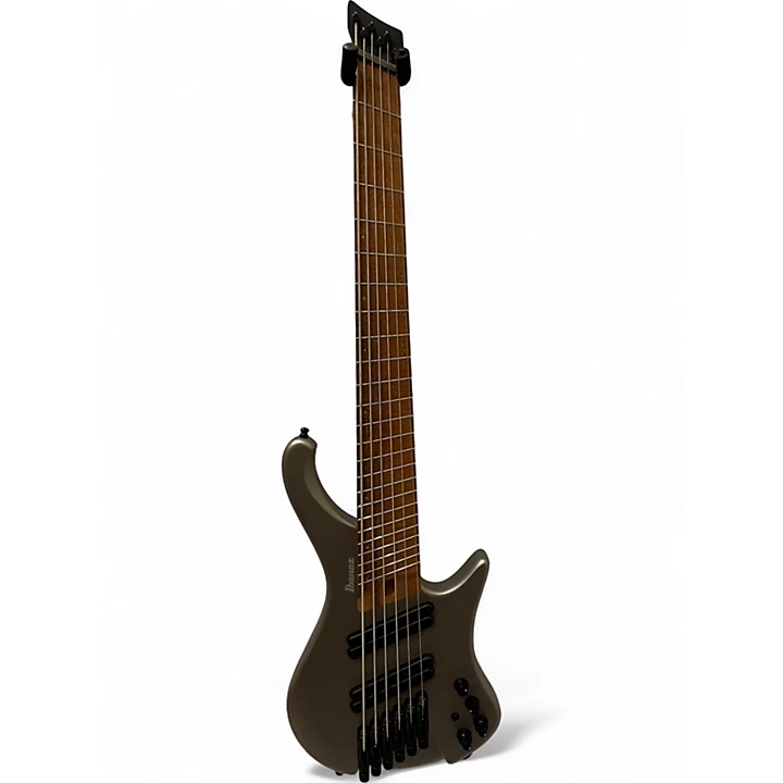 Ibanez Used Ibanez ehb1006ms Silver Electric Bass Guitar.gc