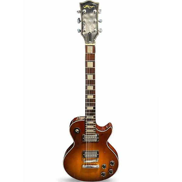 Used Memphis Singlecut Tobacco Burst Solid Body Electric Guitar