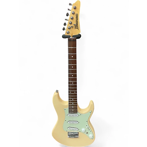 Used Ibanez AZES31 Buttercream Solid Body Electric Guitar