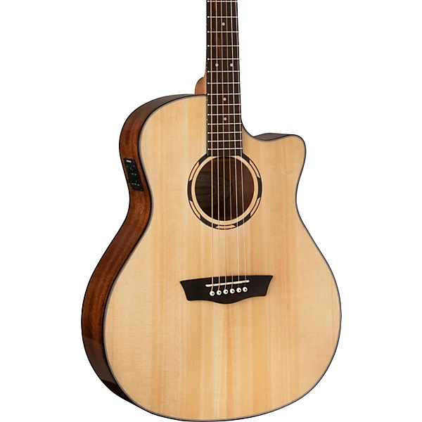 Washburn WLO10SCE Woodline 10 Series Acoustic Electric Guitar