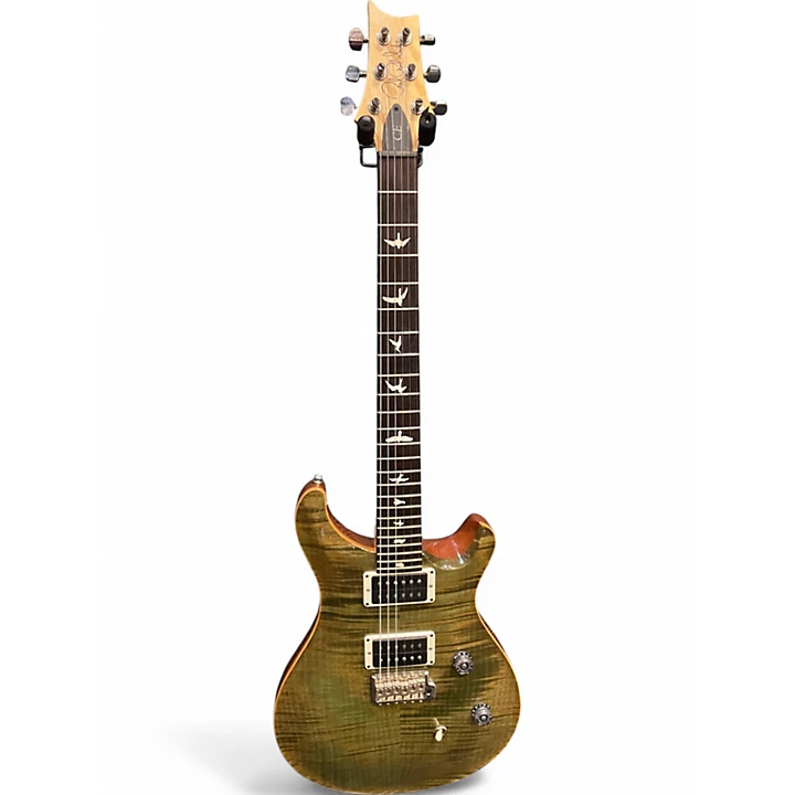 PRS Used PRS CE24 TRAMPAS GREEN Solid Body Electric Guitar