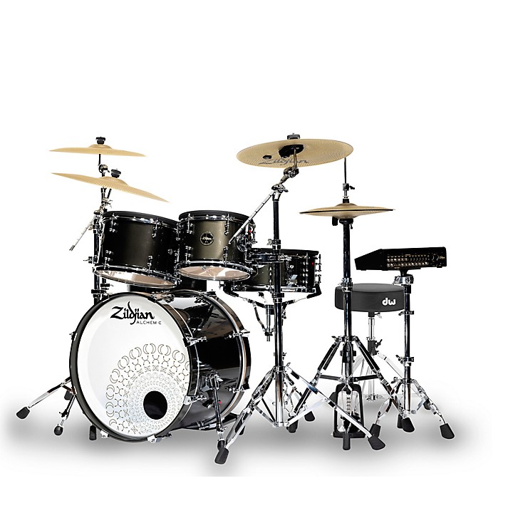 Zildjian ALCHEM E Gold EX Electronic Drum Kit With DW Hardware