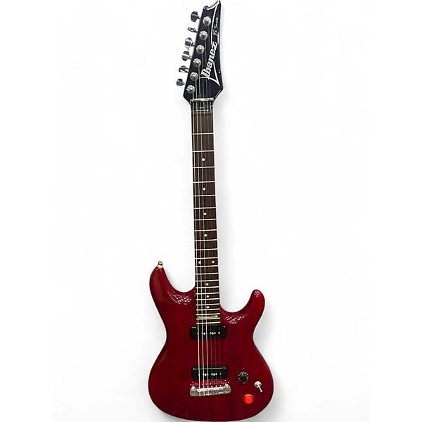 Used Ibanez JS700 P90 Wine Red Solid Body Electric Guitar