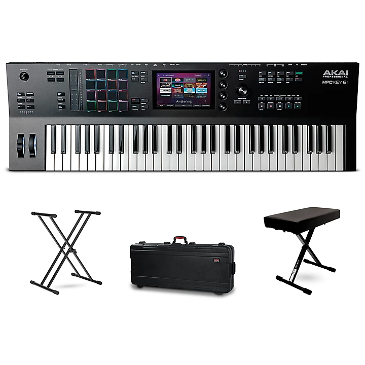MPC Key 61 Production Synthesizer Travel Bundle