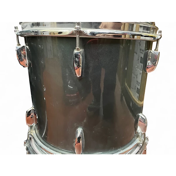 Pearl Used Pearl 7 Piece Export Gunmetal Gray Drum Kit.gc