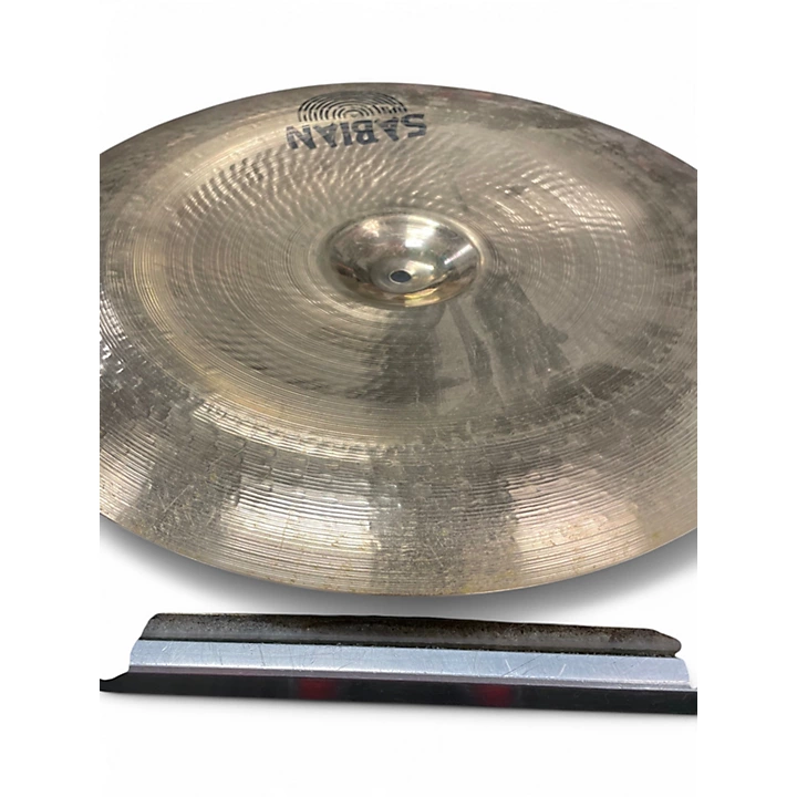 SABIAN Used SABIAN 21in AAX Raw Bell Dry Ride Cymbal